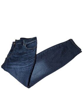 Old Navy Rockstar High Rise Jeans Womens Plus Size 24P Skinny Dark Wash Denim